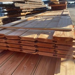 Ca. 52x Douglas Wisselsponning/Halfhoutsrabat, 18x190mm, lengte 400cm